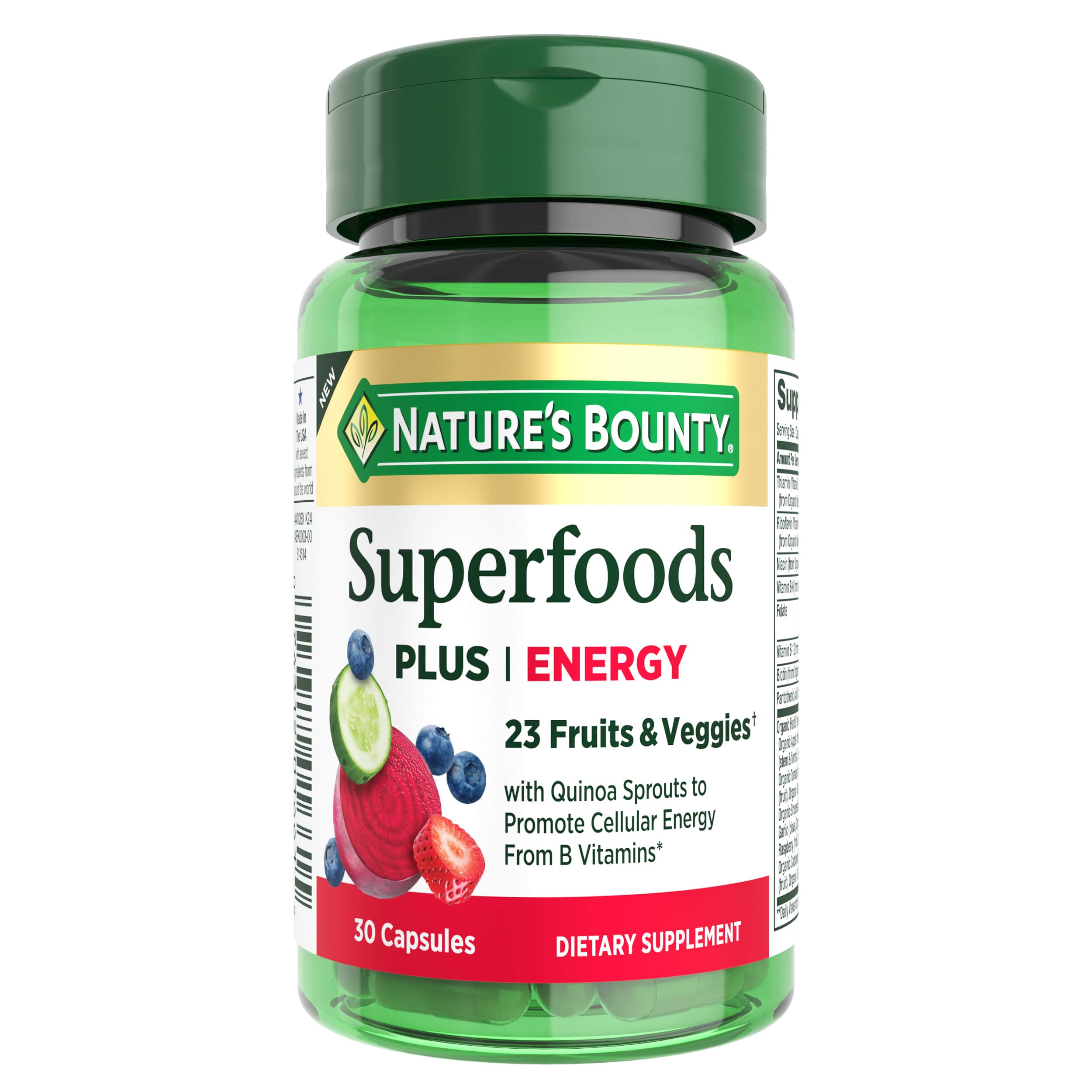 Superfoods + Energy | Nature's Bounty