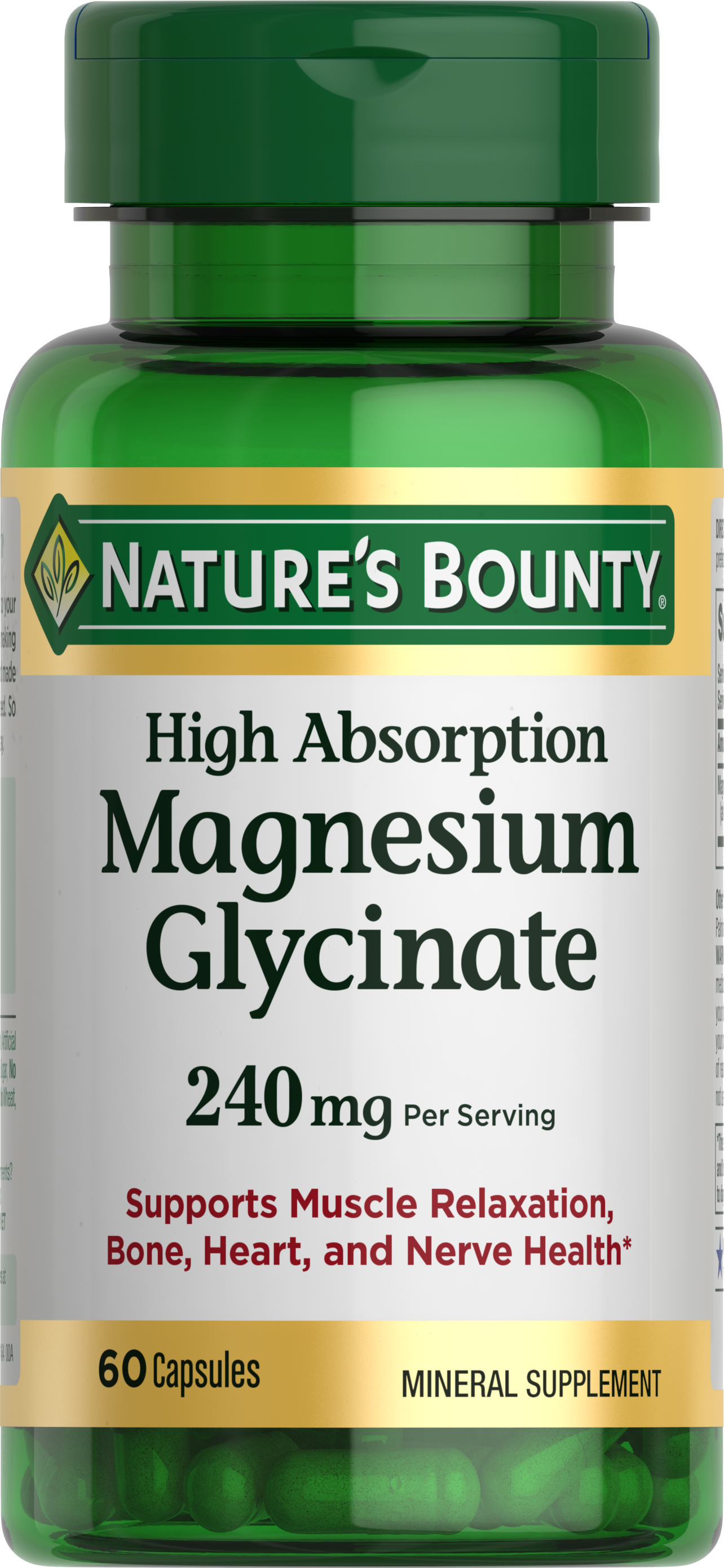 Magnesium Glycinate Nature's Bounty Magnesium Glycinate Nature's Bounty