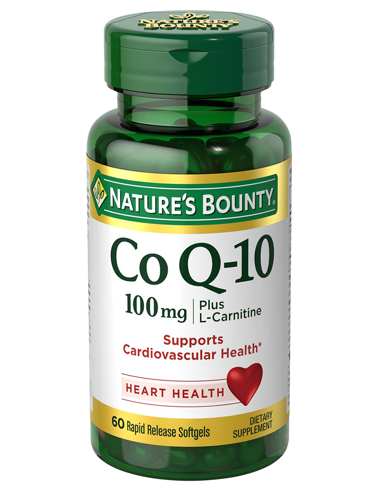 CoQ10 Plus with L-Carnitine 100 mg Nature's Bounty CoQ10 Plus with L-Carnitine 100 mg Nature's Bounty