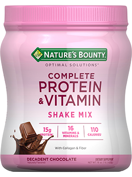 Complete Protein Vitamin Shake Mix Nature s Bounty