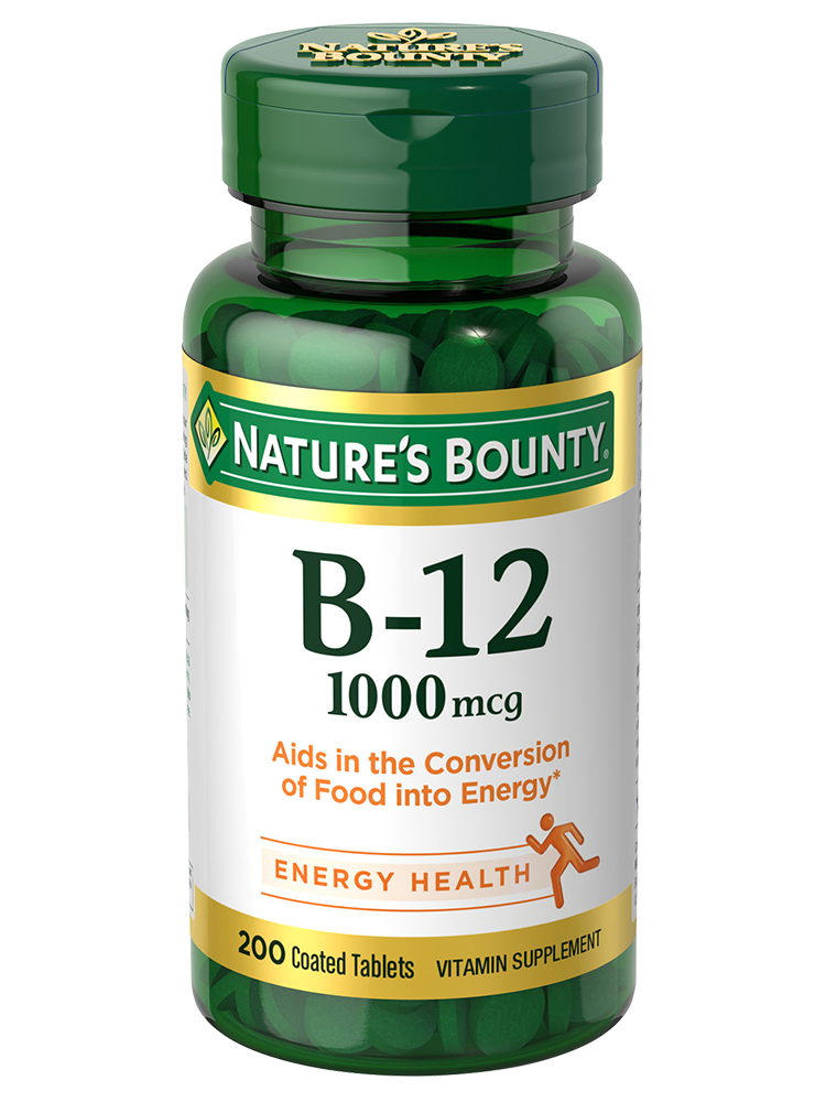 injectable b12 1000 mcg Vitamin B12 1000 mcg – Nature's Bounty
