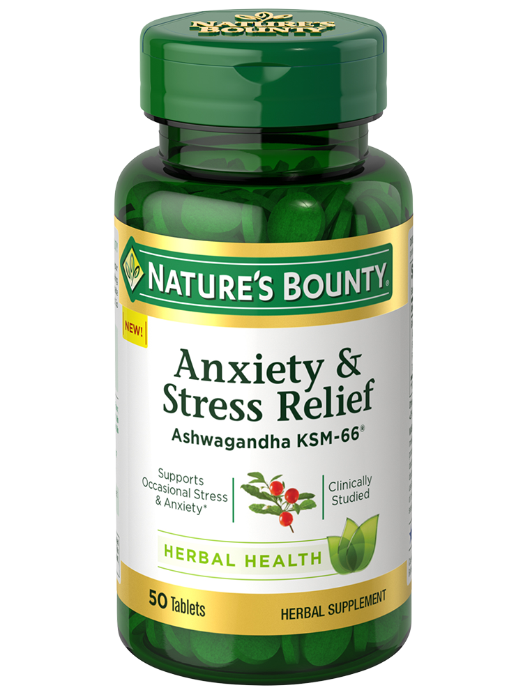 Herbal anxiety reducer supplement