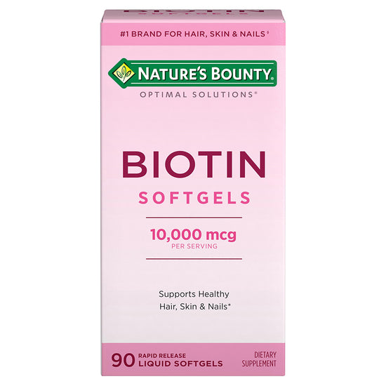 Biotin 10,000 mcg Softgels
