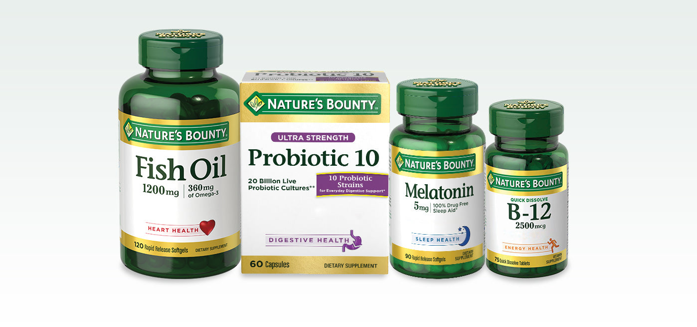 Over 40 Years of Trusted Quality Nature's Bounty