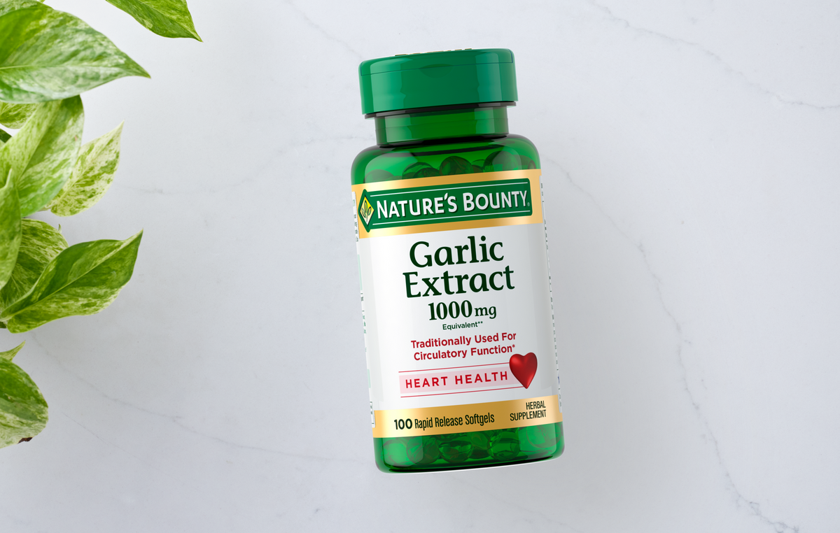 Garlic Supplements for Health – Nature's Bounty
