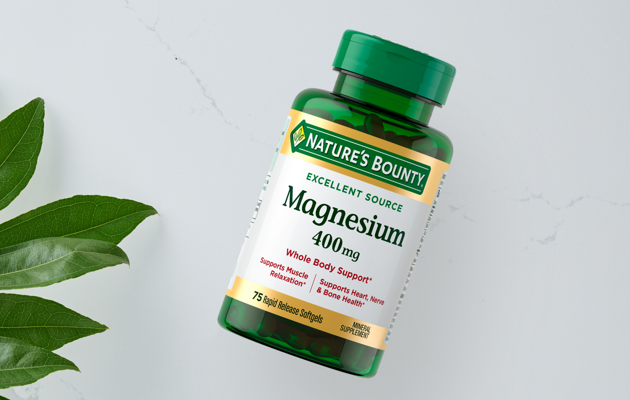 Magnesium Supplements for Wellness – Nature's Bounty