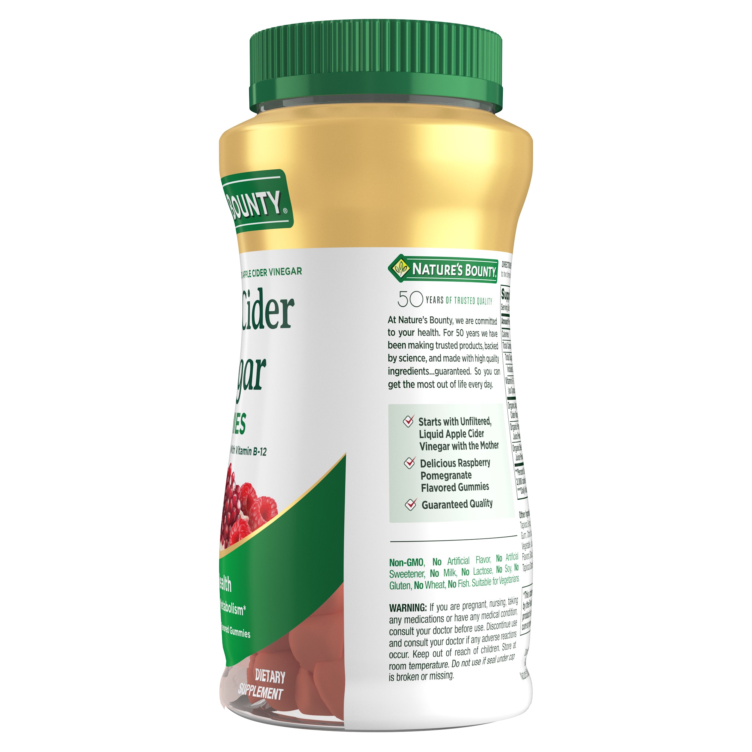 Apple Cider Vinegar Gummies – Nature's Bounty