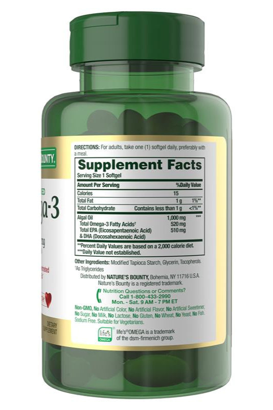 Plant-Based Omega-3