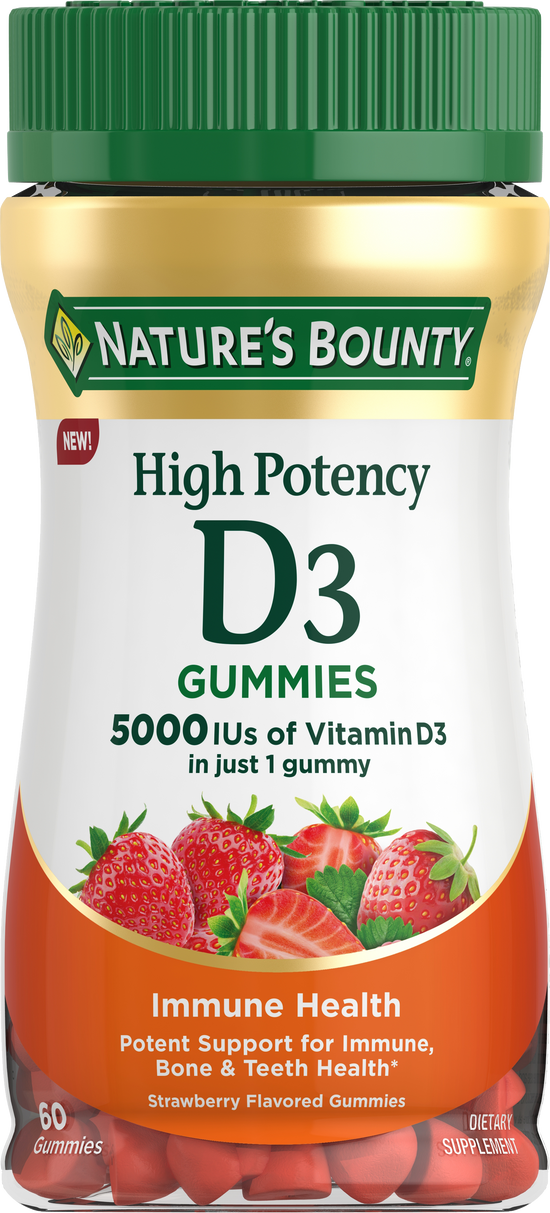 High Potency Vitamin D Gummies