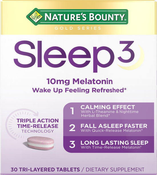 Sleep3 Tri-Layer Melatonin
