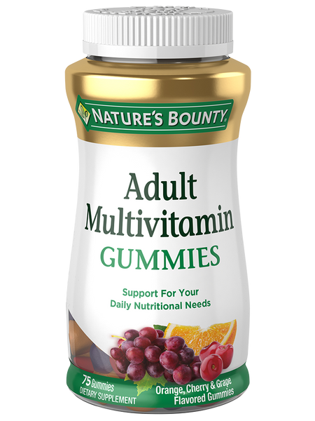 Adult Multivitamin Gummies – Nature's Bounty