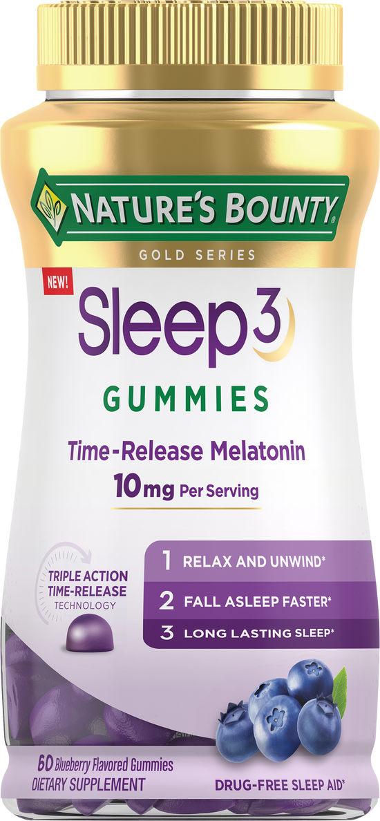 Sleep3 Gummies Time-Release Melatonin Product Image